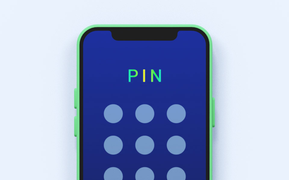 Use biometrics or enter your PIN