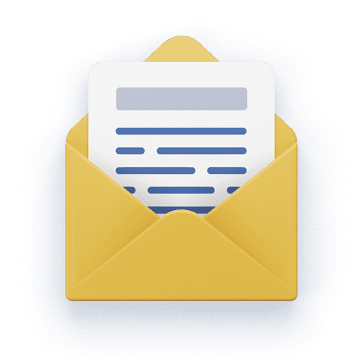 Mail envelope image
